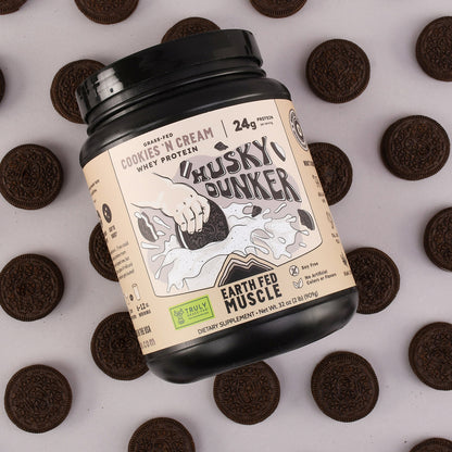 Earth Fed Muscle  Chocolate Shakeup Chocolate Grass-Fed Whey Protein 2 LB